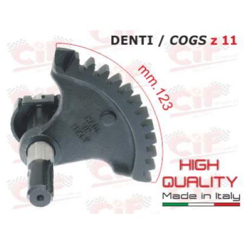 Settore avviamento 11 denti per Vespa 50 N-L-R-SPECIAL, 90-125 PRIMAVERA-ET3, PK 50-125 S-XL-XL2
