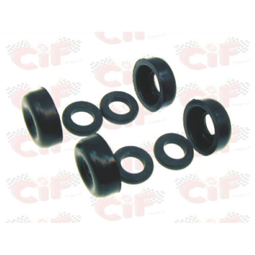 Serie gommini cilindretti freno posteriore (8 pezzi) per APE TM P 50 - APE 50 FL2