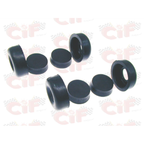 Serie gommini cilindretti freno posteriore (8 pezzi) per APE 50