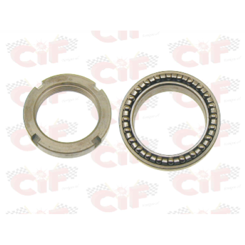 Serie calotta sterzo superiore con gabbia rulli VESPA 50 N, R, L, SPECIAL, 90, 125 VNB3T dal 061001, VNB4T..6T, SUPER, GT, GTR, TS, 150 VBB1T dal 82820, VBB2T, GL, SPRINT VLB1T, SPRINT VEL, 160GS, 180SS, 180-200 RALLY, PX-PE