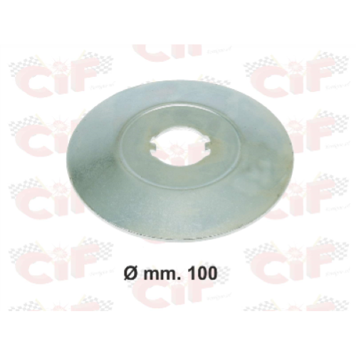 Semipuleggia condotta fissa   mm.100 per ciclomotori Piaggio CIAO, BRAVO, SI' con variatore