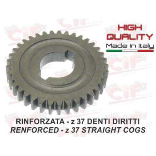 RUOTA DENTATA RINFORZATA Z37 DENTI DIRITTI MODELLI CON VARIATORE CIAO BRAVO SI