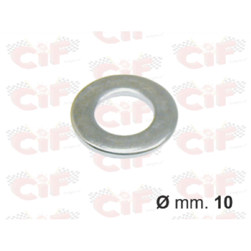 Rondella piana zincata D.10mm