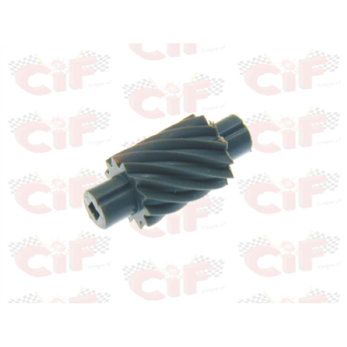 Rinvio contachilometri vespa px/pe 12 denti nero