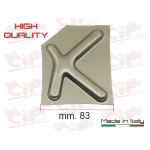 Rinforzo lamierato pedana "X" per Vespa 50,90,125 Primavera/ET3