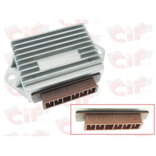 Regolatore di tensione 12v-20a c.a. Vespa PX arcobaleno-PK con avviamento elettrico, P125 america. rif. piaggio 185824