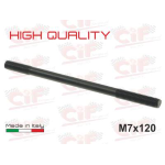 Prigioniero fissa cilindro "HIGH QUALITY" M7X120 per ciclomotori Piaggio CIAO, BRAVO, BOXER, SI