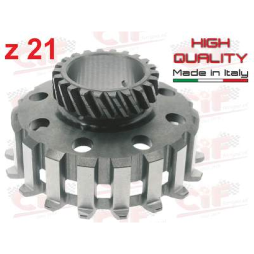 Pignone frizione 8 molle Z:21 su primaria Z:67 - Vespa PX-PE-MY-COSA