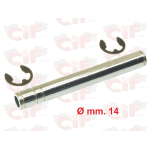 Perno D.14mm per cavalletto centrale su ciclomotori Piaggio SI, BRAVO '82, CIAO PX, GRILLO