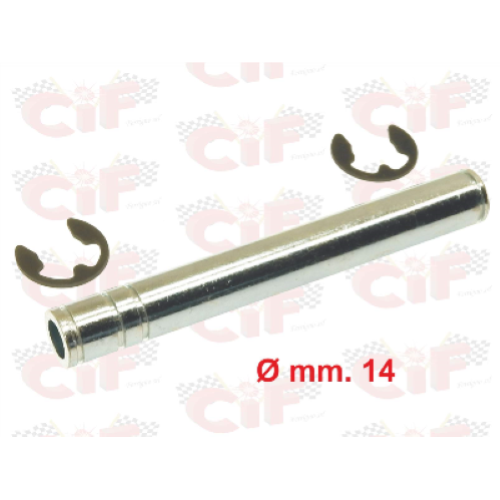 Perno D.14mm per cavalletto centrale su ciclomotori Piaggio SI, BRAVO '82, CIAO PX, GRILLO
