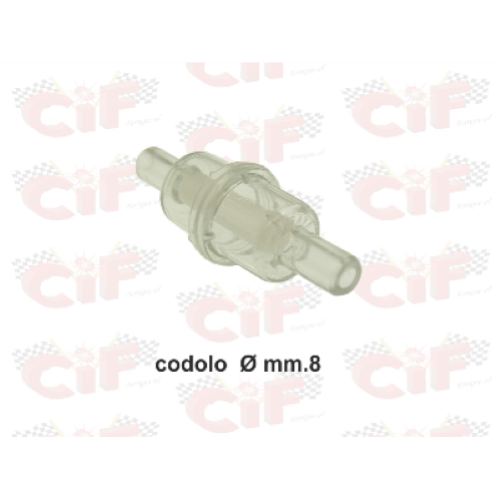 Microfiltro carburante Vespa - D.8mm