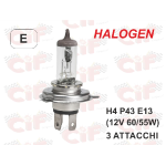 Lampadina H4 12V 60/55W