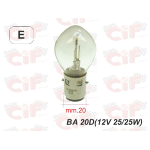 Lampadina biluce 12V 25/25W BA20D