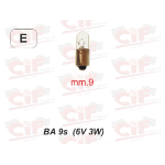 Lampadina BA9S 6V 3W