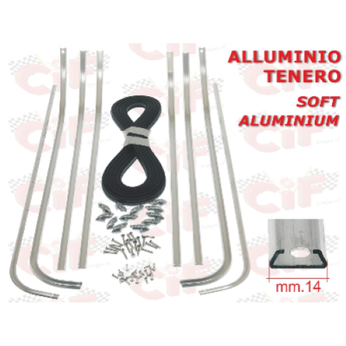 Kit strisce pedana Vespa 125 VNB3T-VNB6T, 150 VBB2T