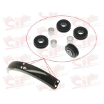 Kit di 4 gommini e 4 distanziali per fissaggio parafango posteriore CIAO PX