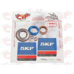 Kit cuscinetti e paraoli revisione albero motore con paraoli CORTECO per APE 50 FL2