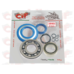 Kit cuscinetti e paraoli CORTECO albero motore Vespa 125TS/GTR, 150Sprint V., PX125/150/200, T5, Arcobaleno
