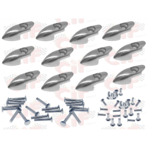 Kit 12 puntalini VESPA 125 VNB3T..VNB6T, 150 VBB2T