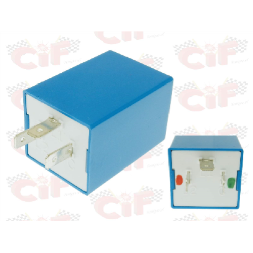 Intermittenza 6/12W C.A.-10/21W C.A per Vespa 125/150/200 px, cosa con avviamento a pedale./APE P 50 - TM P 50/CIAO MIX - SI' MIX - SI' FL2 - GRILLO rif. piaggio 163968 - 213594