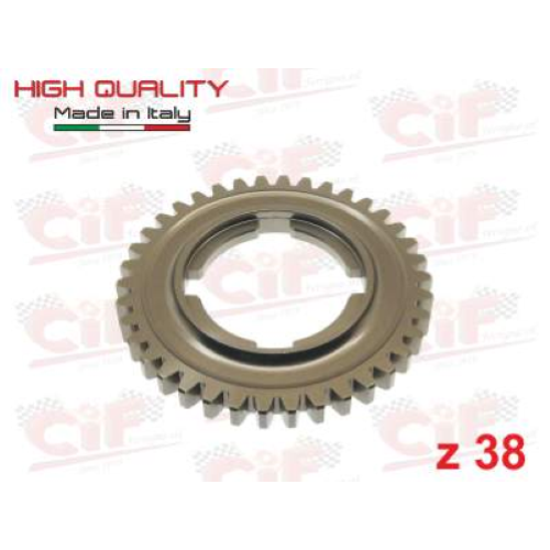 Ingranaggio 3  marcia Z38, D.100mm Vespa 180/200 RALLY, PX-PE