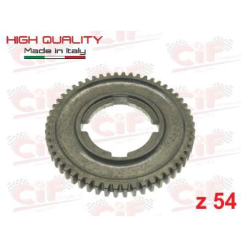 Ingranaggio 2  marcia Z54, D.109,50mm Vespa 125 GT-GTR-TS, 150GL, 150 SPRINT/SPRINT V., P125X, P150X