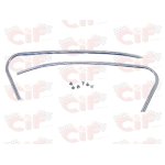 Fregi cofani Vespa 125 VNB3T..5T, 150 VBB1T-2T Kit 2 pezzi con viti per il fissaggio