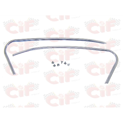 Fregi cofani Vespa 125 VNB3T..5T, 150 VBB1T-2T Kit 2 pezzi con viti per il fissaggio