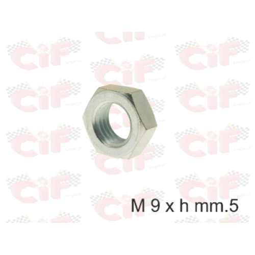 Dado M9 perno fissaggio ammortizzatore posteriore vespa