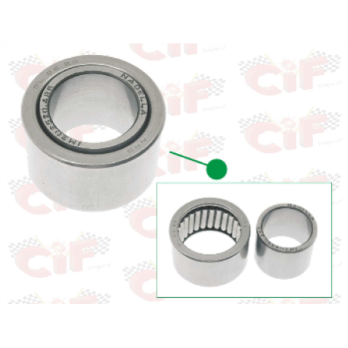 Cuscinetto a rulli asse ruota posteriore per APE P 50 ( 80- 85) - APE 50 FL - FL2 50 ( 89- 95) - FL3 EUROPA 50 ( 96- 99)
