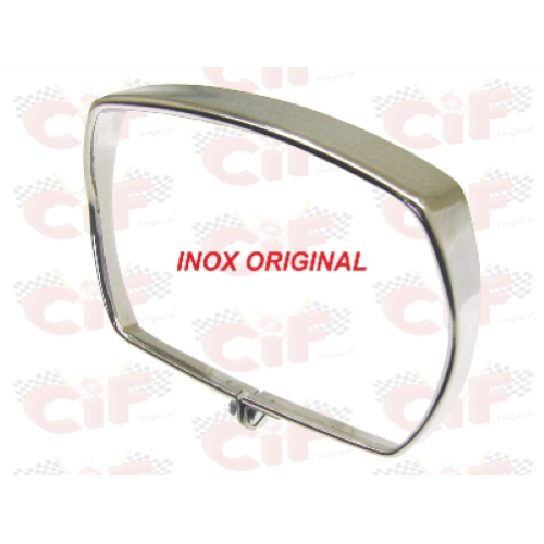 Cornice fanale vespa 50 special, 50 elestart - INOX