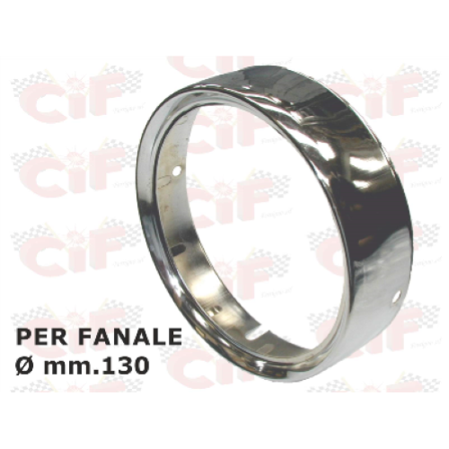 Cornice fanale Vespa 150 Sprint Veloce, 125 GTR, 125 TS, 180/200 Rally cromata