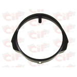 Cornice fanale anteriore nera Vespa PX/PE 1. Serie - in ferro
