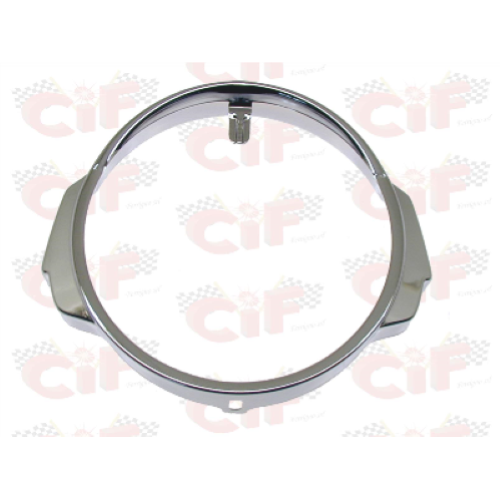 Cornice cromata fanale anteriore vespa px/pe serie arcobaleno