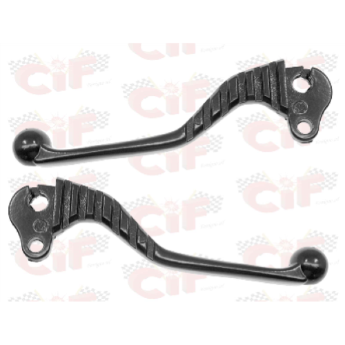 Coppia leve freno frizione nere Vespa 50/90/125 Primavera/ET3