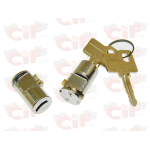 Coppia cilindretti a pulsante per maniglie portiere destra e sinistra per APE CAR - MAX DIESEL 420 ( 86- 96)-CAR P2-P3 220 ( 78- 85)-POKER BENZINA 420 ( 93) - POKER DIESEL 420 ( 93- 97)