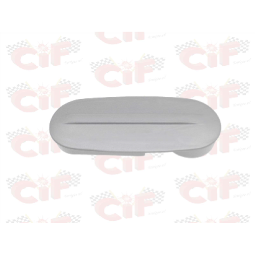 Coperchio mozzo Vespa PX/PE 2. Serie, Arcobaleno, PX125T5, Cosa, in plastica grigia