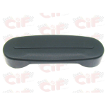 Coperchio mozzo plastica nero Vespa PX-PE 1  serie