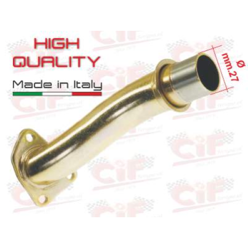 COLLETTORE ASPIRAZIONE (FLANGIA 3 FORI)   mm.27 PER CARBURATORE SHBC 20L ORIGINALE PER VESPA P125 ETS - VESPA PK 125 FL2