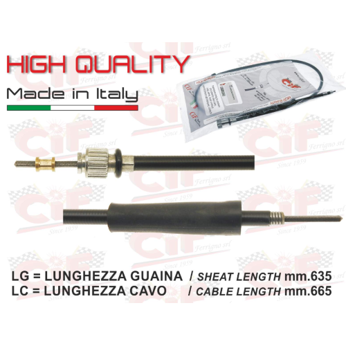 CAVO CONTACHILOMETRI PIAGGIO BRAVO