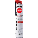 IPONE - Grasso per Catene Moto su Strada X-trem - Bottiglia spray con Diffusore Multiposizione da 750 ml - 800 km di durata - Getto preciso, senza schizzi