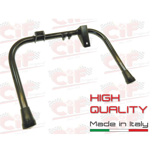 Cavalletto centrale nero doppia piastrina molla Vespa PX MY 2011,PX 150 E