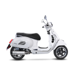 14316E SCARICO LEOVINCE PIAGGIO VESPA GTS 300 HPE/SUPER/SEI GIORNI 2019 - 2020 LV ONE EVO STAINLESS STEEL EURO 4 4T MA3C