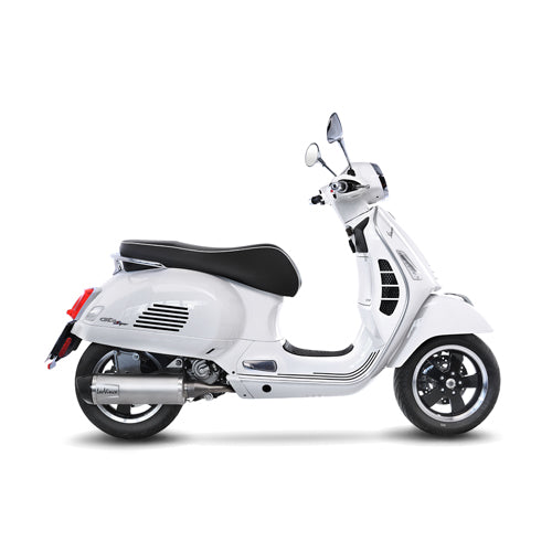 14316E SCARICO LEOVINCE PIAGGIO VESPA GTS 300 HPE/SUPER/SEI GIORNI 2019 - 2020 LV ONE EVO STAINLESS STEEL EURO 4 4T MA3C