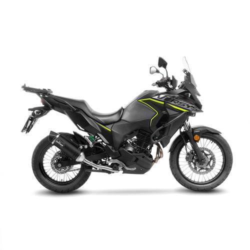 14419EB SCARICO LEOVINCE KAWASAKI VERSYS-X 300/ADVENTURE 2017 - 2022 LV ONE EVO BLACK EDITION STAINLESS STEEL EURO 4 4T LE300C