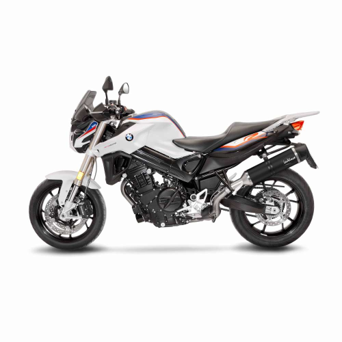14356EB SCARICO LEOVINCE BMW F 800 GT 2017 - 2020 LV ONE EVO BLACK EDITION STAINLESS STEEL EURO 4 4T 4R80