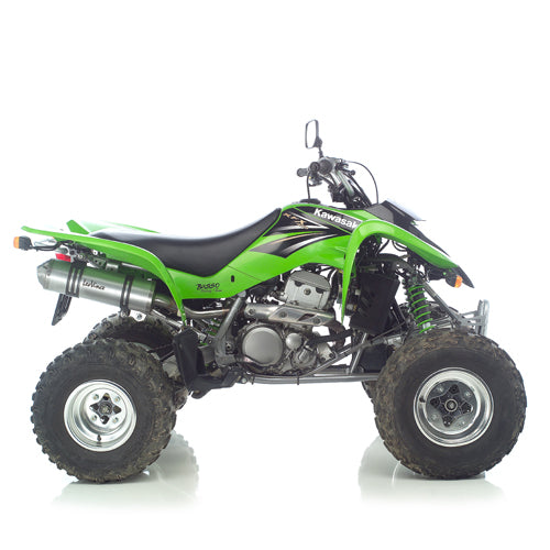 3914E SCARICO LEOVINCE KAWASAKI KFX 400 2003 - 2006 X3 ALUMINUM 4T Z400- LTZ400- AK47A- LTZ400