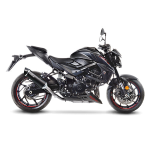 14040 SCARICO LEOVINCE SUZUKI GSX-S 750/Z ABS 2017 - 2020 NERO STAINLESS STEEL EURO 4 4T WC50