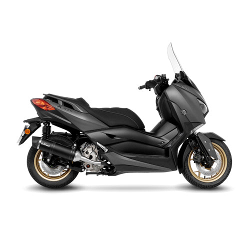 14376EB SCARICO LEOVINCE YAMAHA X-MAX 300/TECH MAX 2021 - 2023 LV ONE EVO BLACK EDITION STAINLESS STEEL EURO 5 4T SH14
