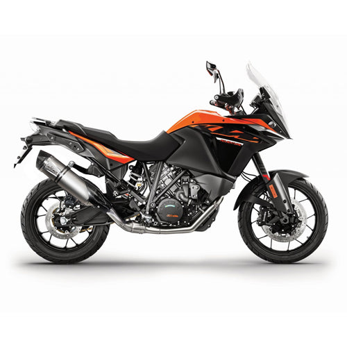 14192E TERMINALE LEOVINCE KTM 1090 ADVENTURE/R 2017 2018 2019- LV ONE EVO INOX/CARBONIO